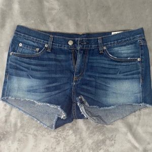 rag & bone jean shorts size 29